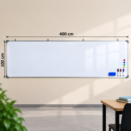 Tableau Blanc Magnétique 100x400 cm Maroc 1100 DH